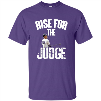 All Rise For The Judge Shirt 99 Baseball T-shirt Purple