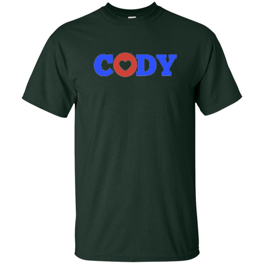 Cody Love T-shirt Dodger Fan T-shirt Forest Green