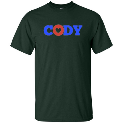 Cody Love T-shirt Dodger Fan T-shirt Forest Green
