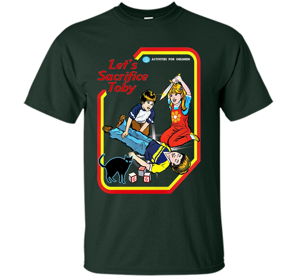 Let's Sacrifice Toby T-shirt Forest Green