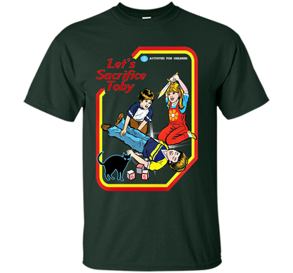 Let's Sacrifice Toby T-shirt Forest Green