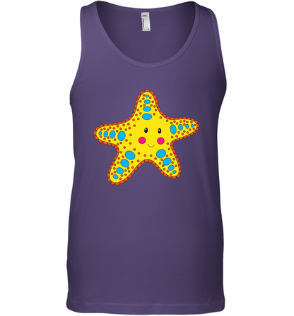 Starfish Summer Beaches Shirt Tank Top Tank Top Purple