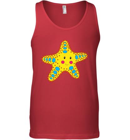 Starfish Summer Beaches Shirt Tank Top Tank Top Red