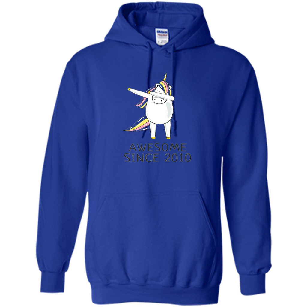 Awesome Since 2010 T-shirt Born In 2010 Royal