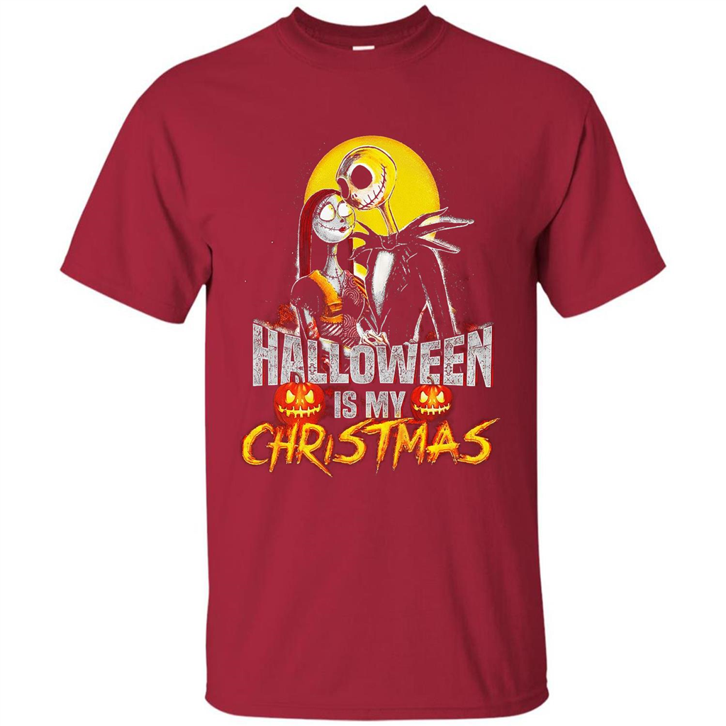 Halloween Is My Chirstmas T-shirt Cardinal