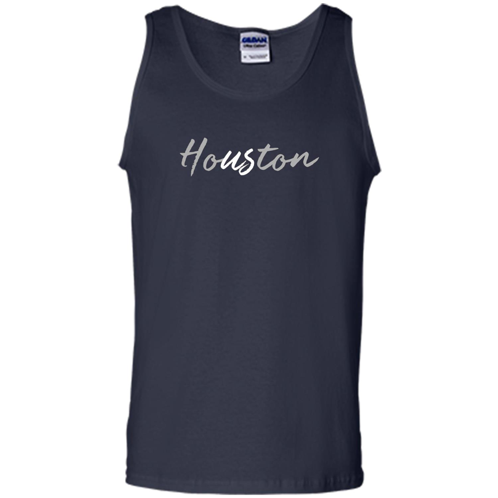 Houston Us Novelty Graphic T-shirt Navy