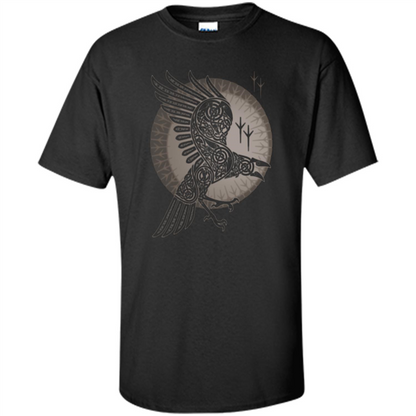 Raven Lover T-shirt Raven Black