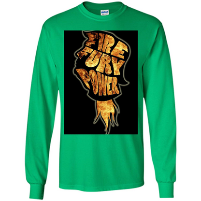 Fire Fury Power T-shirt Irish Green