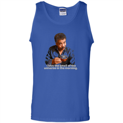 Neil Degrasse Tyson I Love The Smell Of The Universe T-Shirt Royal