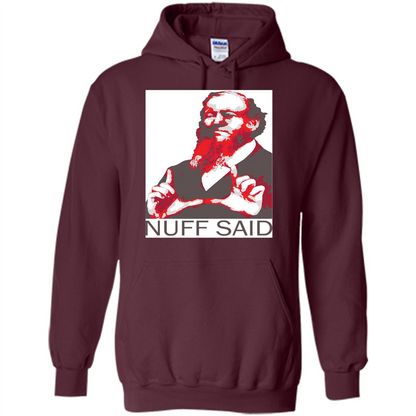 True Fan T-shirt Nuff Said Maroon