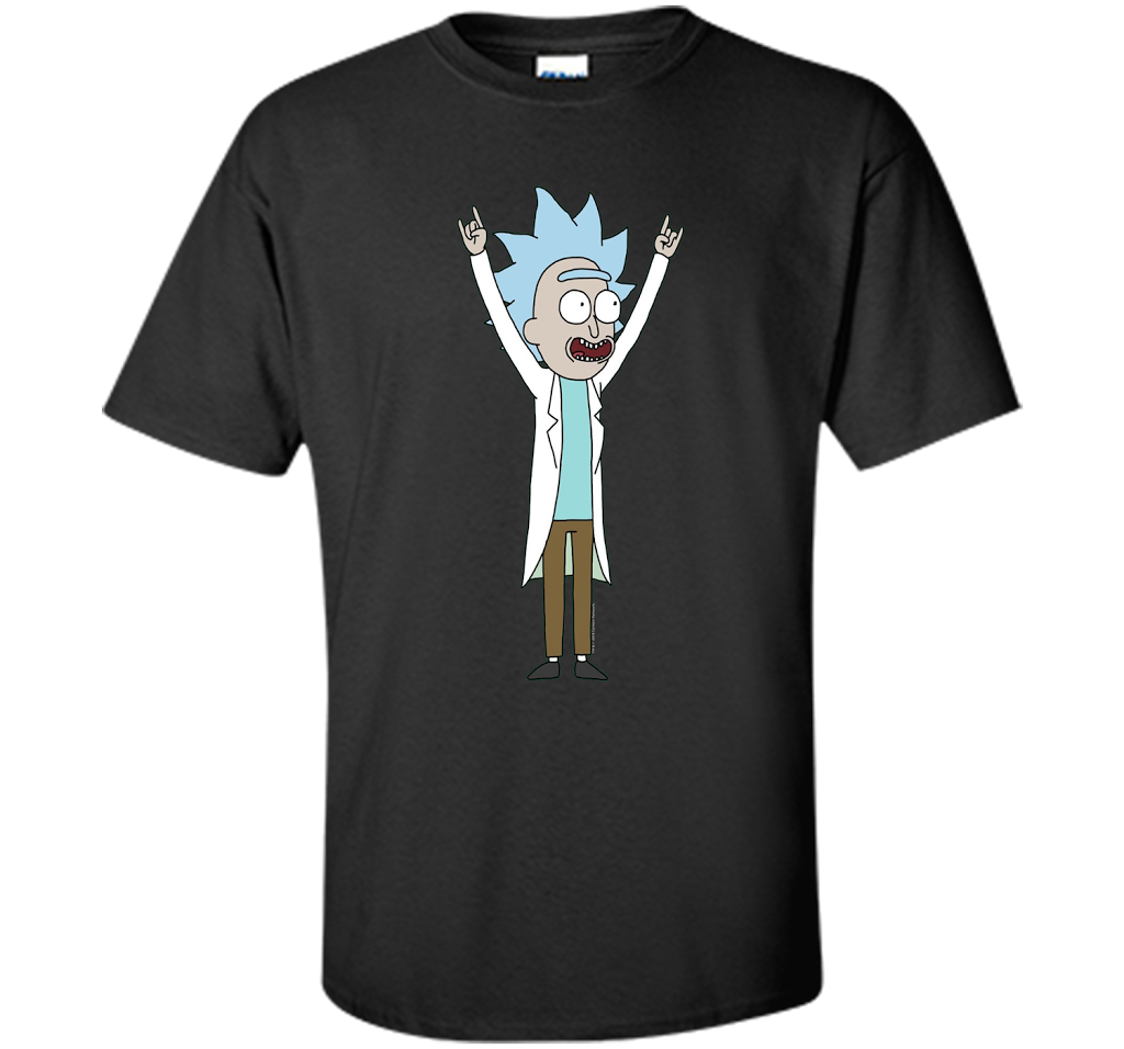 Rick &amp; Morty Tiny Rick t-shirt Black