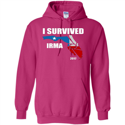 I Survived Hurricane Irma 2017 T-shirt Heliconia