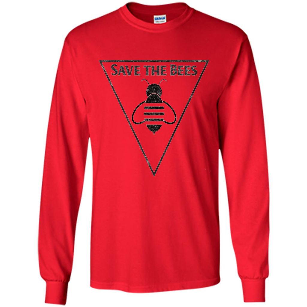 Save The Bees Beekeepers Conservationist T-shirt Red
