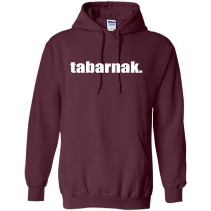 Mens Tabarnak T-shirt Maroon