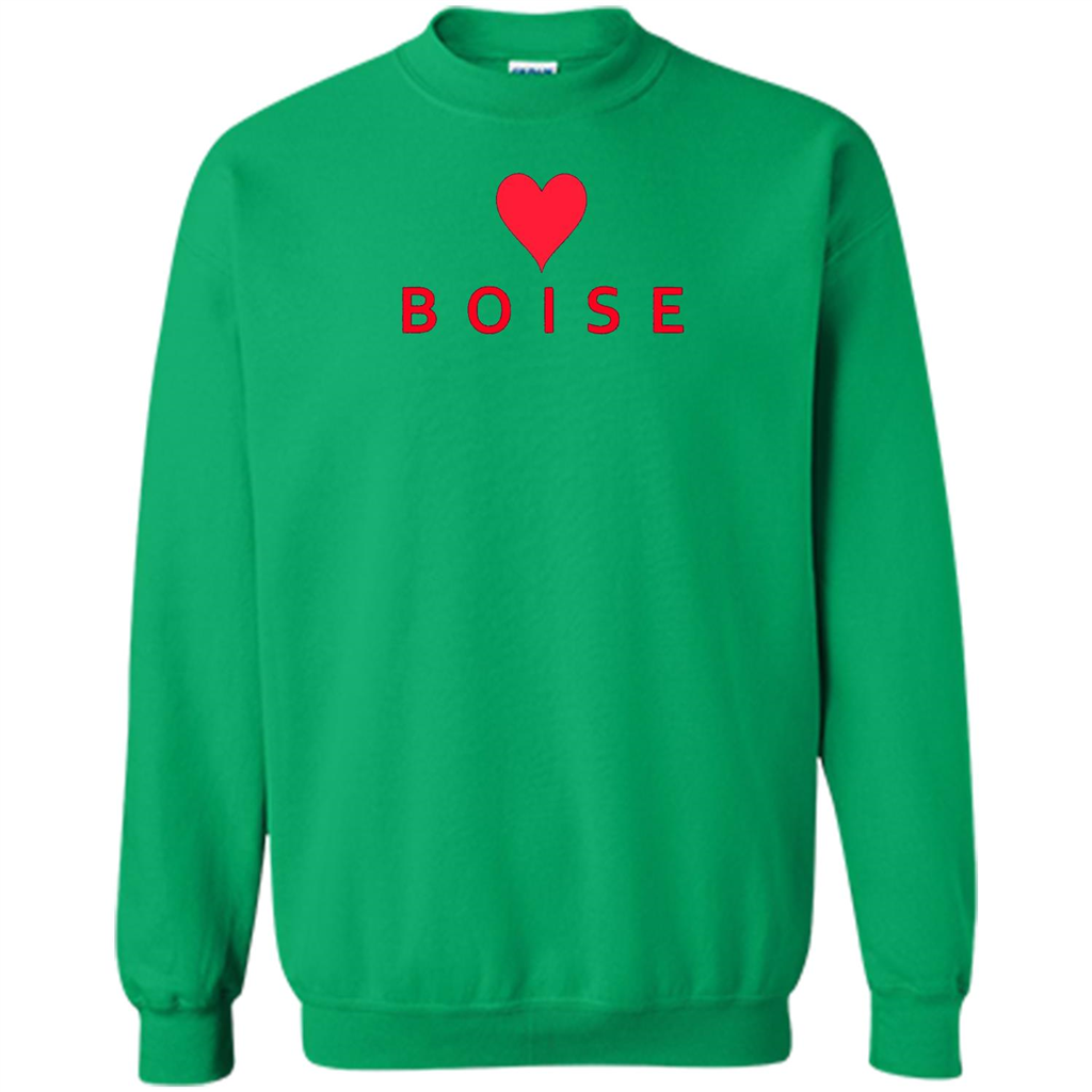 Boise Idaho With Heart Love T-shirt