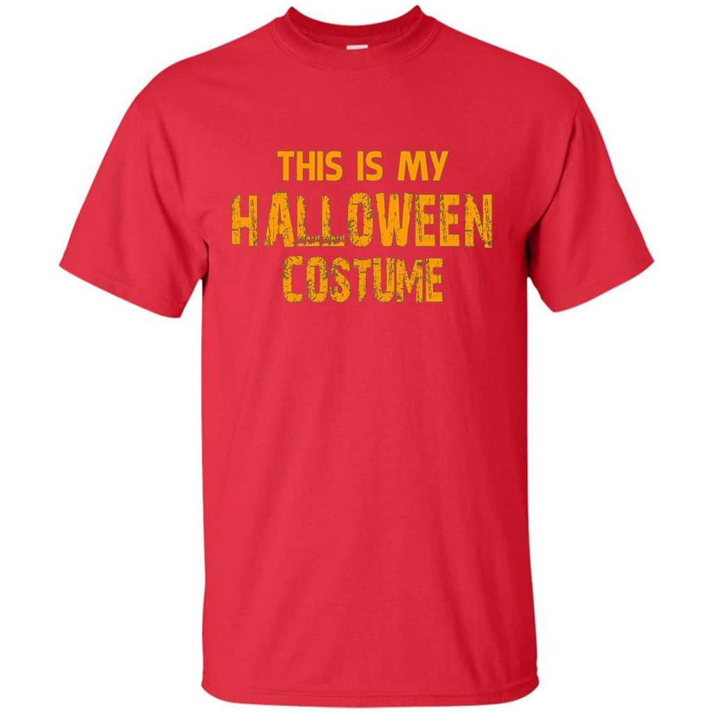 This Is My Halloween Costume T-shirt Red