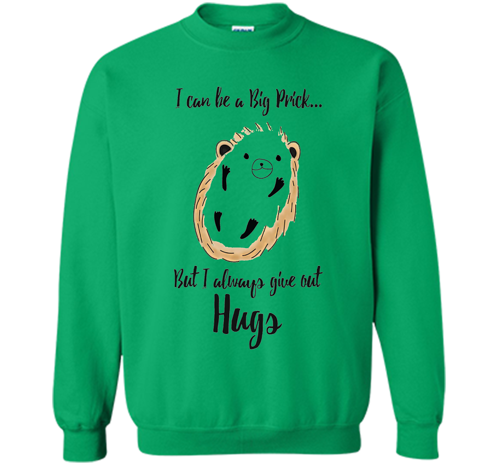 Hedgehog Hugs T-Shirt cool shirt Irish Green