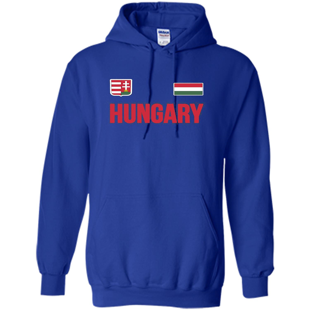 Flag of Hungary T-shirt Royal