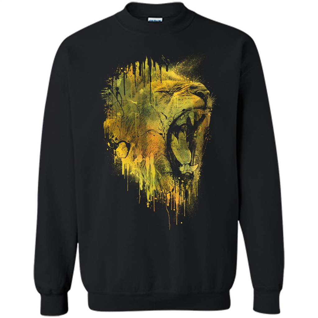 Lion Drip T-shirt Black