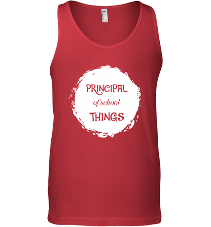 Principal Of School Things Shirt Tank Top Tank Top Red