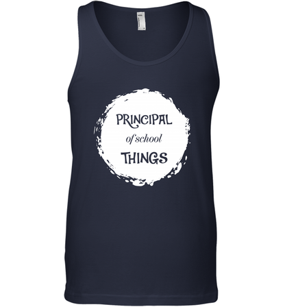 Principal Of School Things Shirt Tank Top Tank Top Navy