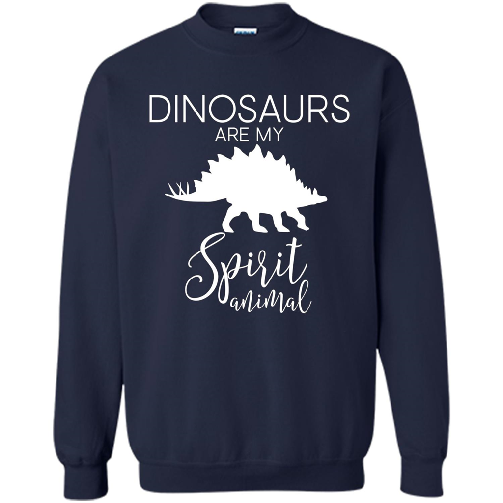 Dinosaur T-Shirt Dinosaurs Are My Spirit Animal Navy