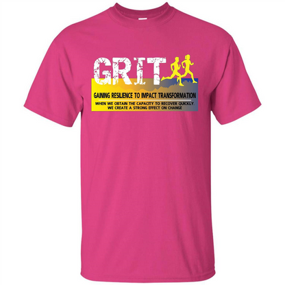 Gaining Resilience To Impact Transformation T-shirt Heliconia