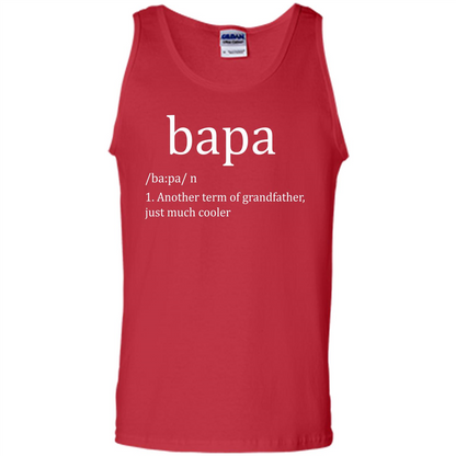 Papa T-shirt Bapa T-shirt Red