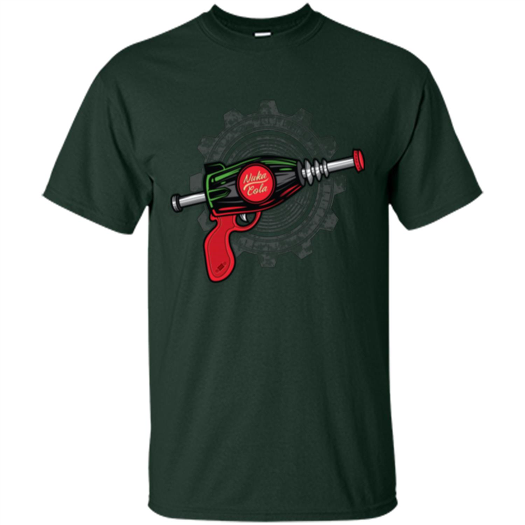 Nuka Cola Gun T-shirt Forest Green
