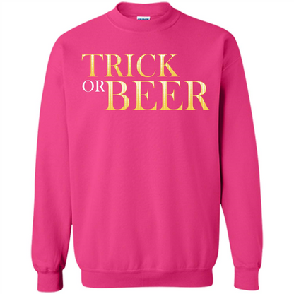 Beer T-shirt Trick Or Beer T-shirt Heliconia