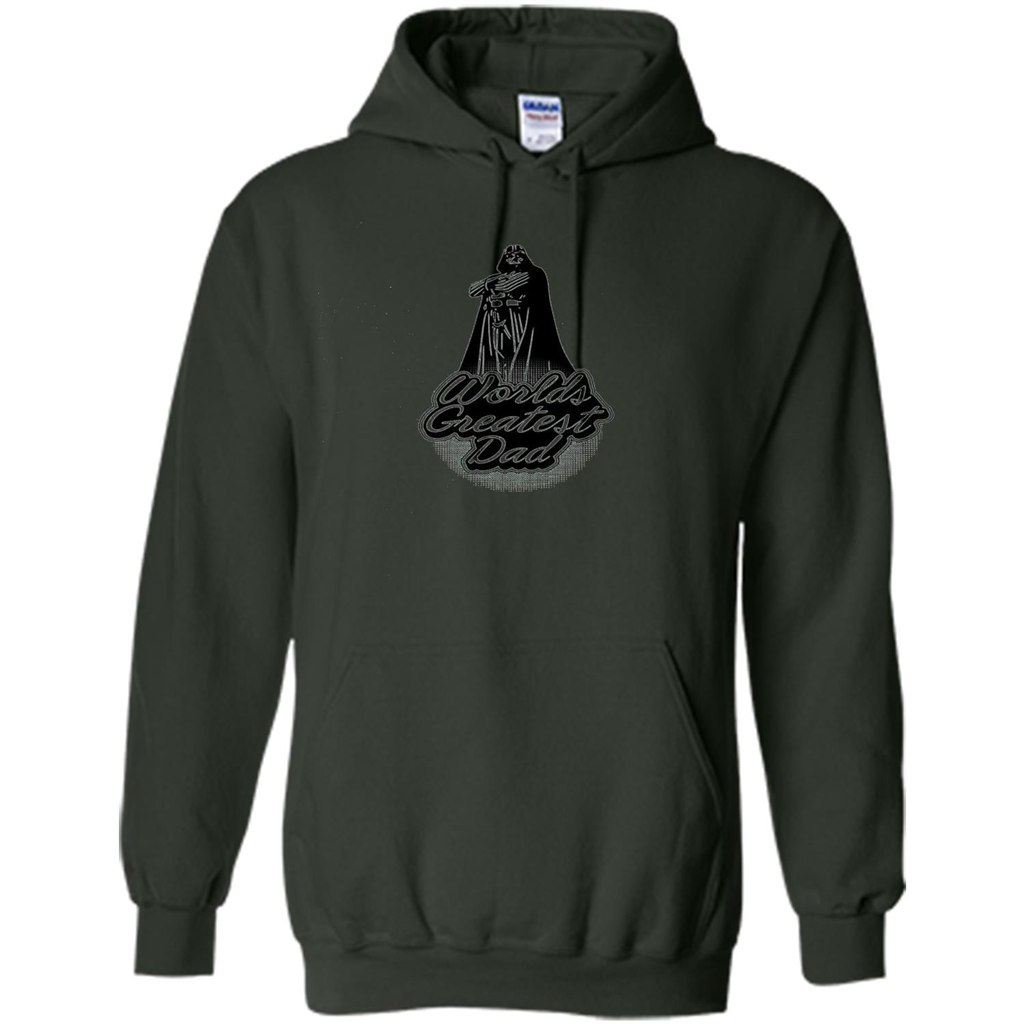 Father Day T-shirt World's Greatest Dad Forest Green