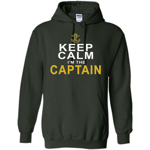 Boat Captain T-Shirt Keep Calm Im The Captain