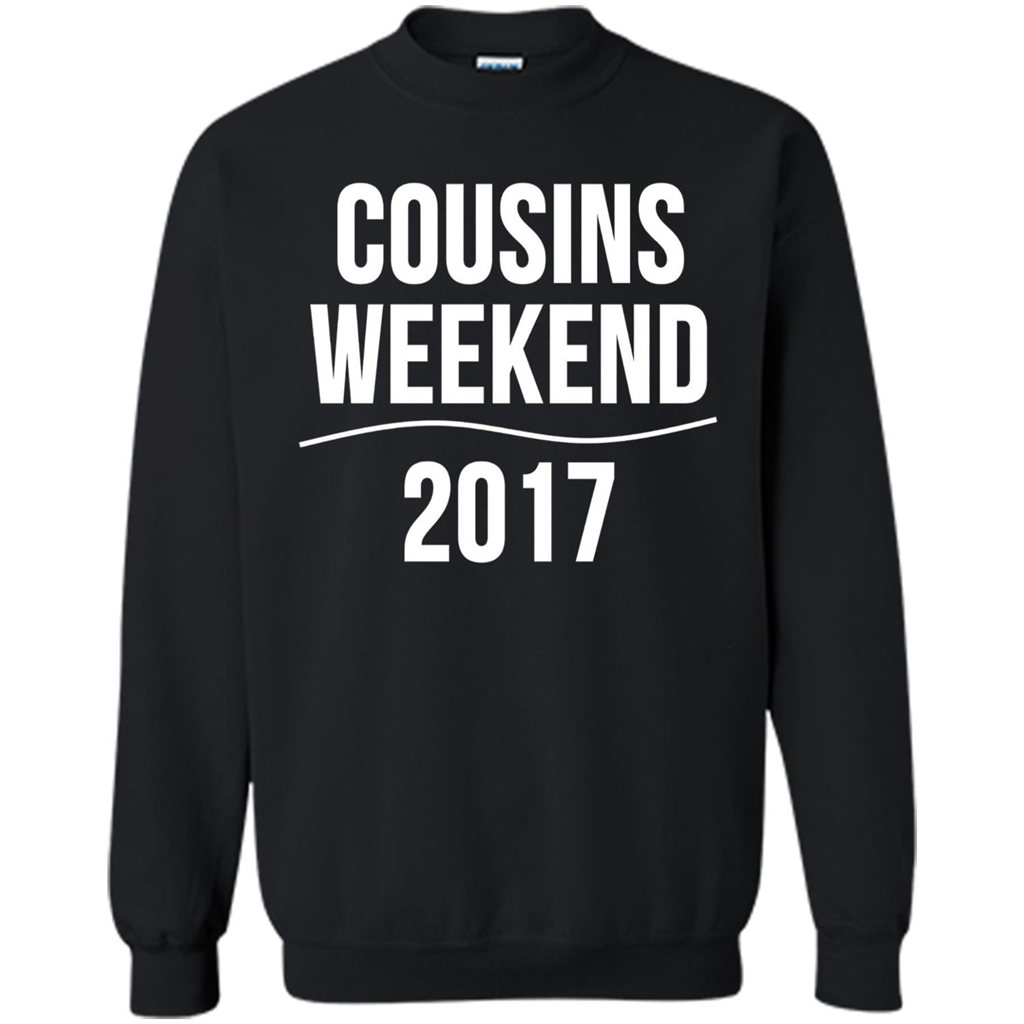 Family T-shirt Cousins Weekend 2017 Black