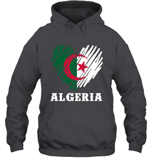 Algeria Flag Shirt Hoodie