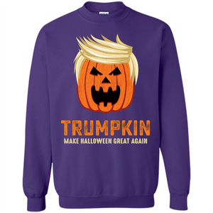 Halloween Trumpkin Funny T-Shirt Make Halloween Great Again