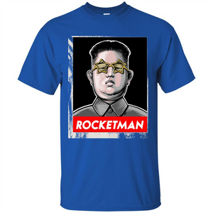 Trump Rocket Man Kim Jong Un North Korea T-shirt