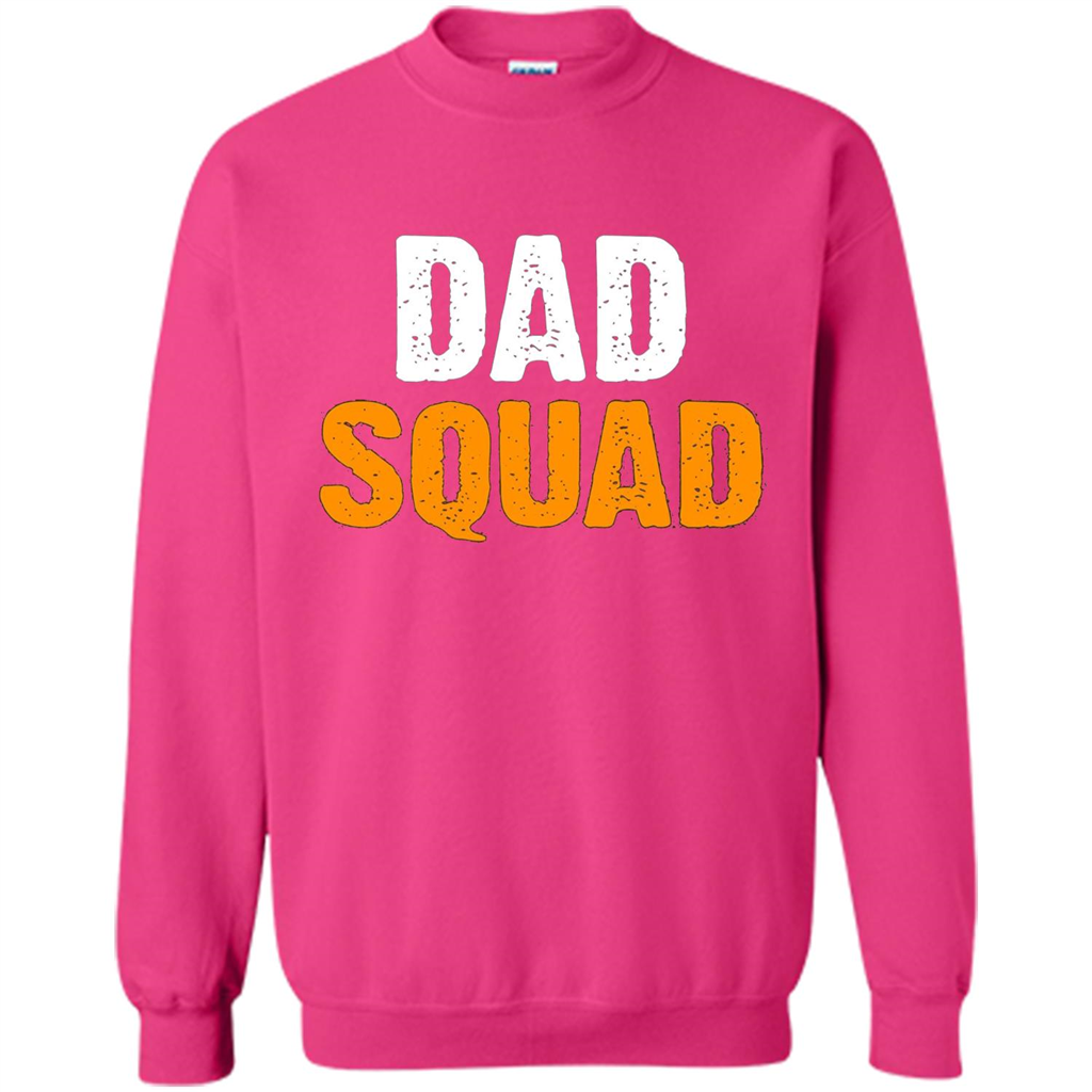 Fathers day T-shirt DAD Squad Funny T-Shirt Heliconia