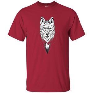 Wolf Moon Mountain Dreamcatcher Bohemian Spirit T-shirt