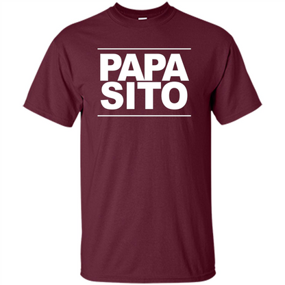 Fathers Day T-shirt Papa Sito Maroon