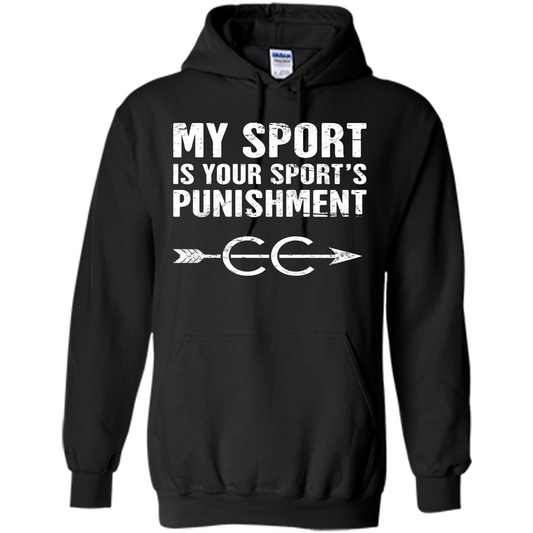 My Sport Is Your Sport's Punishment T-shirt Black