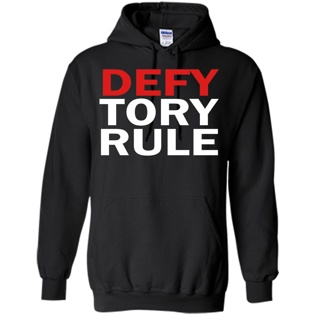 Defy Tory Rule T-shirt Black