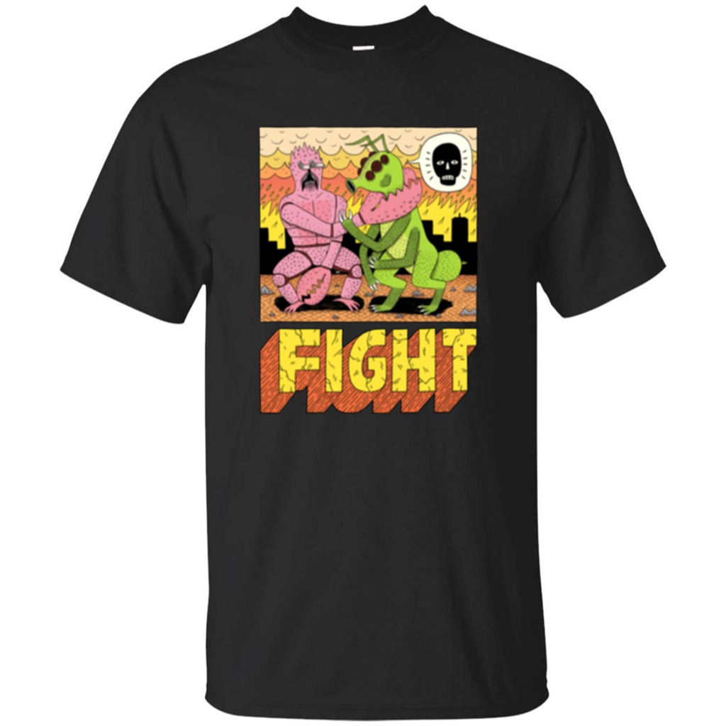 Fight T-shirt Black