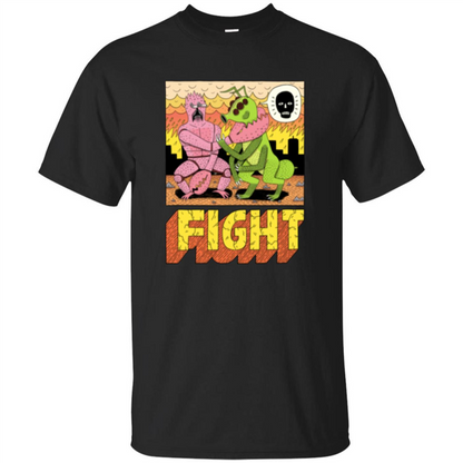 Fight T-shirt Black