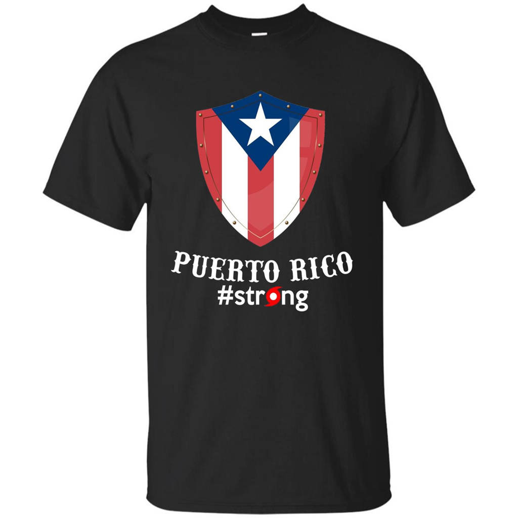 Puerto Rico Strong T-shirt Black