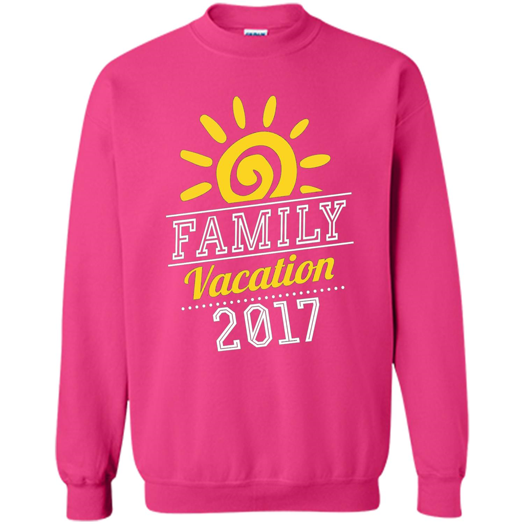 Summer T-shirt Family Vacation 2017 T-shirt Heliconia