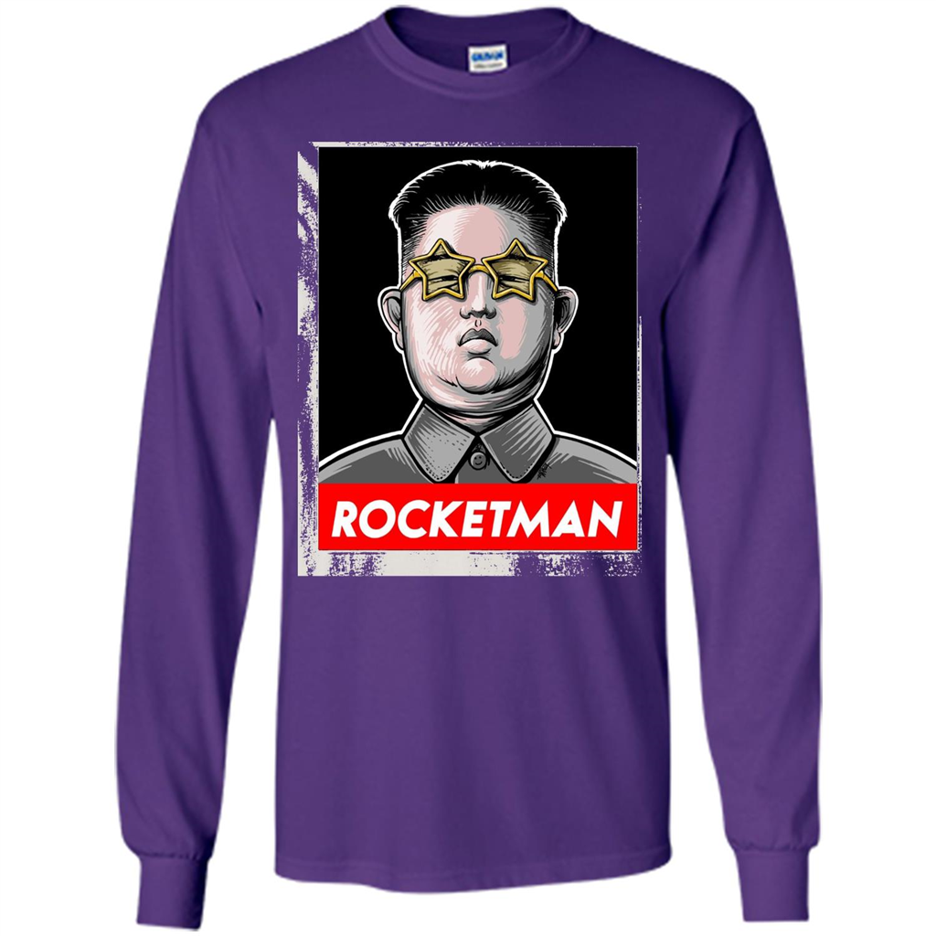 Trump Rocket Man Kim Jong Un North Korea T-shirt