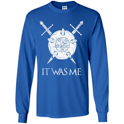 Film Lover T-shirt It Was Me T-shirt Royal