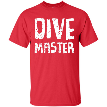 Dive Master T-shirt Red