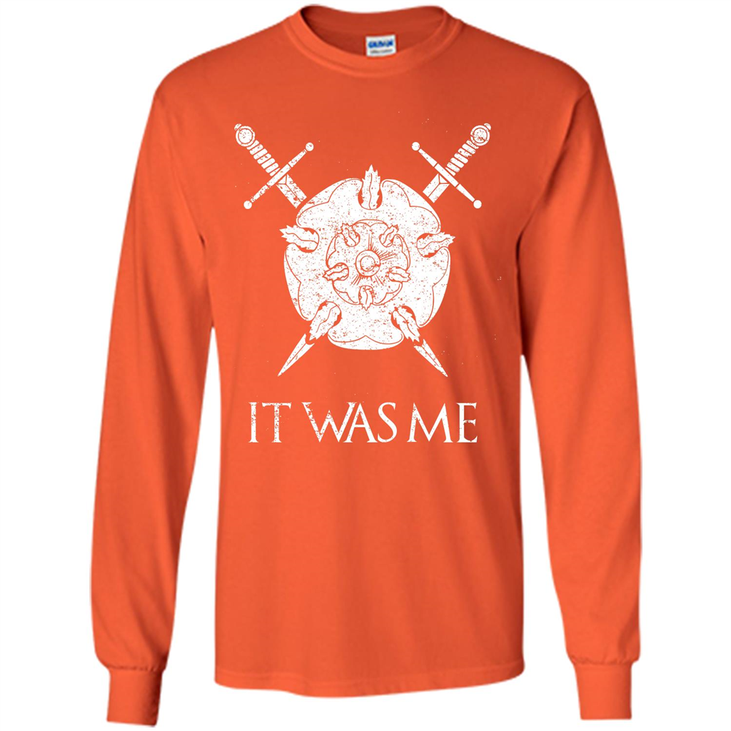 Film Lover T-shirt It Was Me T-shirt Orange