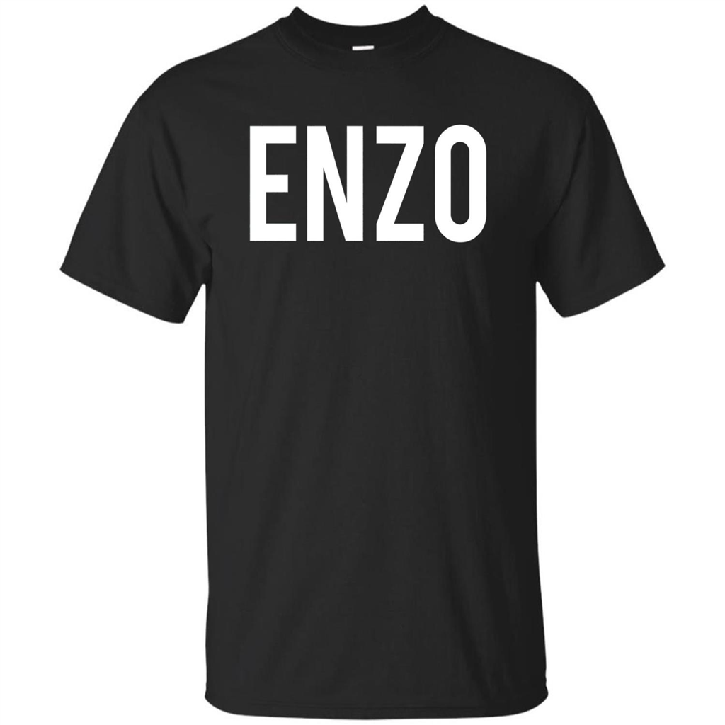Enzo T-Shirt - Cool New Funny Name Black